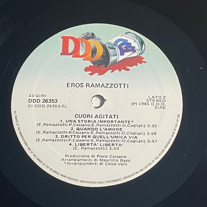 Eros Ramazzotti - Cuori Agitati (Vinyl LP)