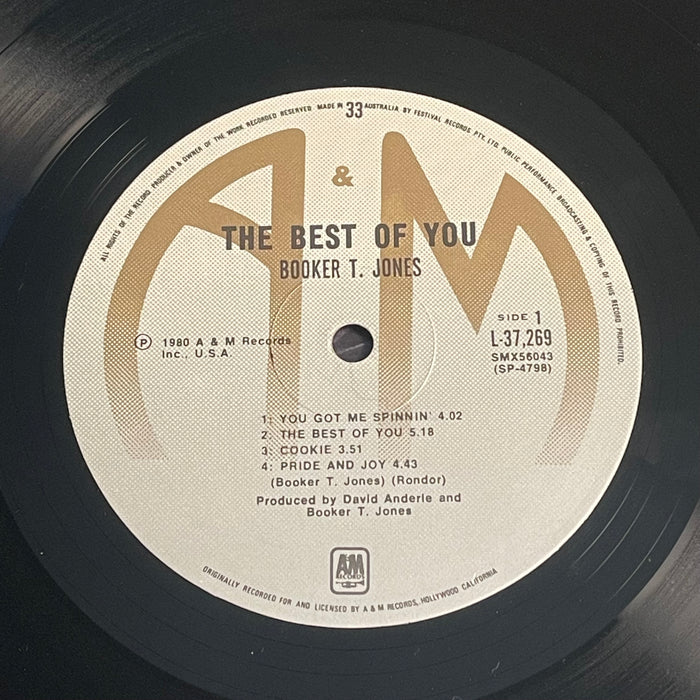 Booker T. Jones - The Best Of You (Vinyl LP)