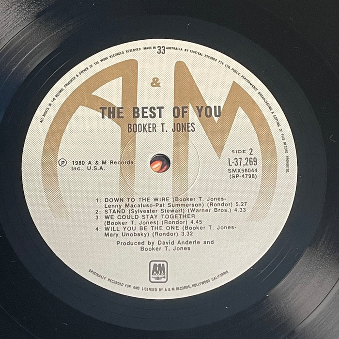 Booker T. Jones - The Best Of You (Vinyl LP)