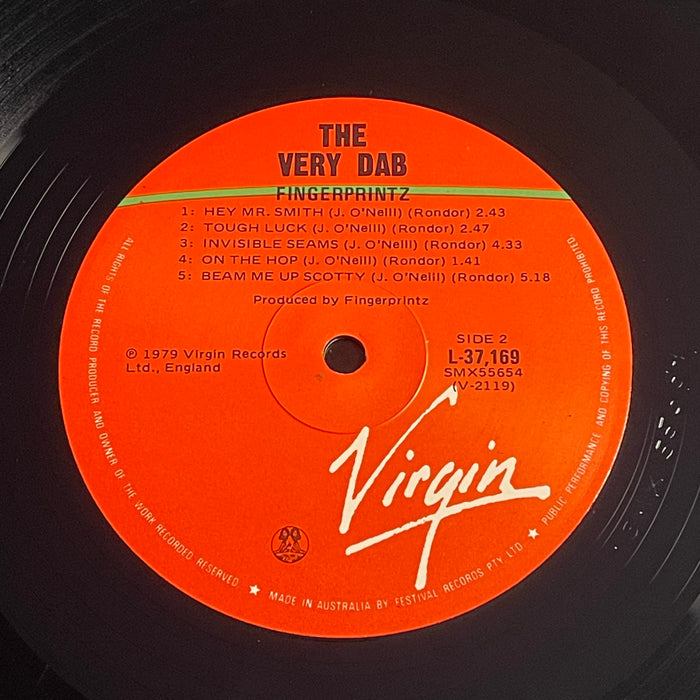 Fingerprintz - The Very Dab  (Vinyl LP)