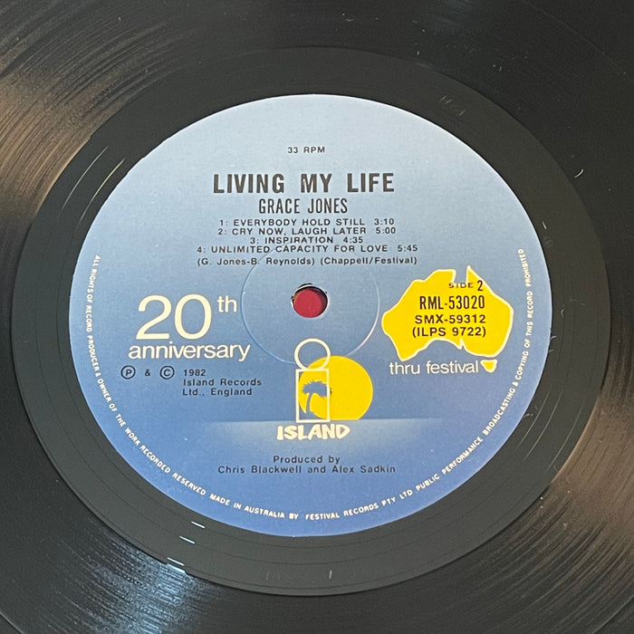 Grace Jones - Living My Life (Vinyl LP)