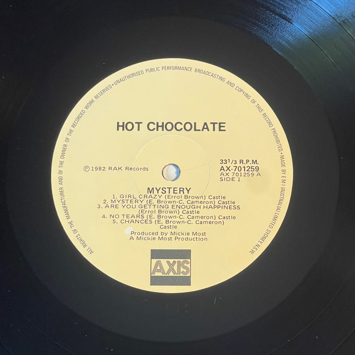 Hot Chocolate - Mystery (Vinyl LP)