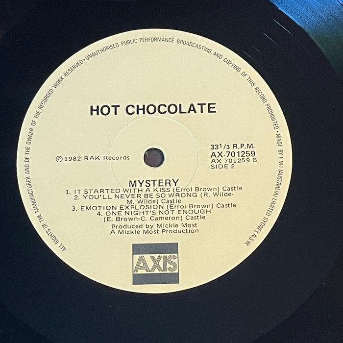 Hot Chocolate - Mystery (Vinyl LP)