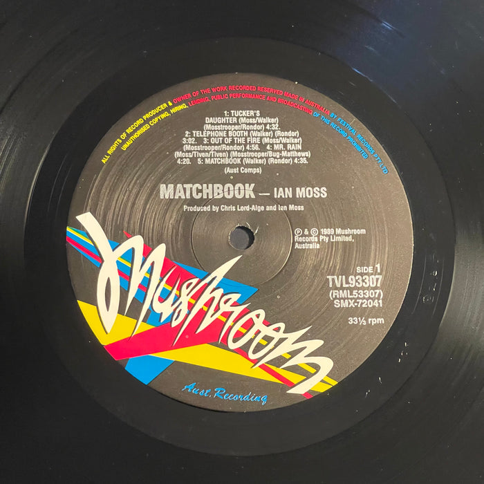 Ian Moss - Matchbook (Vinyl LP)[Gatefold]