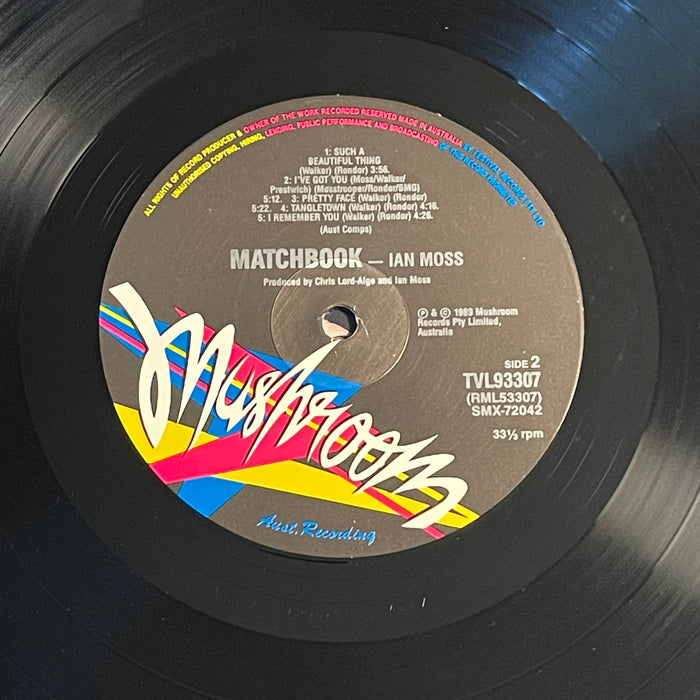 Ian Moss - Matchbook (Vinyl LP)[Gatefold]