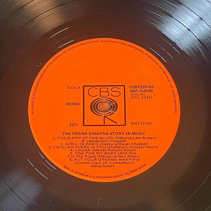 Frank Sinatra - The Frank Sinatra Story In Music (Vinyl 2LP)[Gatefold]