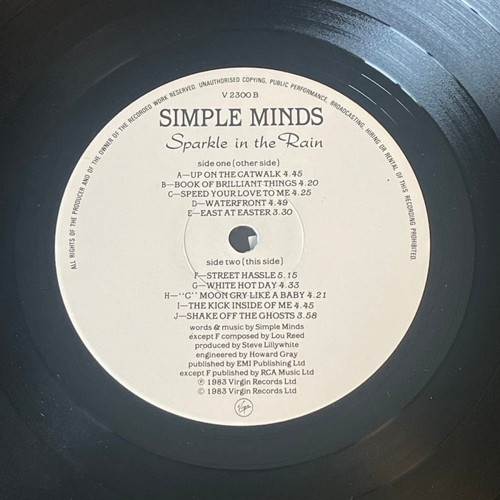 Simple Minds - Sparkle In The Rain (Vinyl LP)