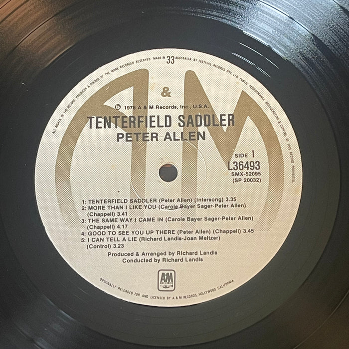 Peter Allen - Tenterfield Saddler (Vinyl LP)