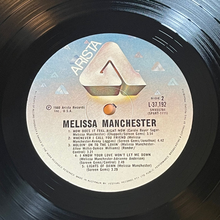 Melissa Manchester - Melissa Manchester (Vinyl LP)