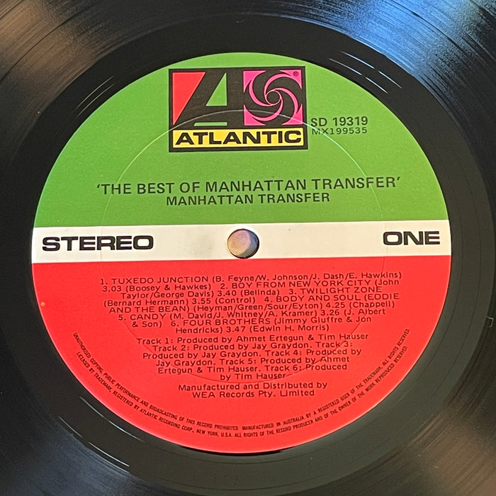 The Manhattan Transfer - The Best Of The Manhattan Transfer (Vinyl LP)