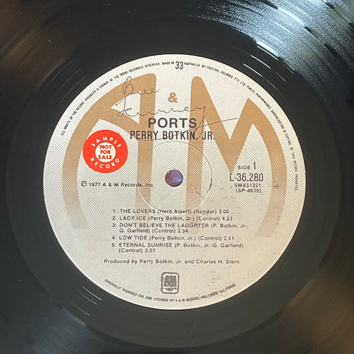 Perry Botkin Jr. - Ports (Vinyl LP)