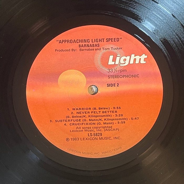 Barnabas - Approaching Light Speed (Vinyl LP)