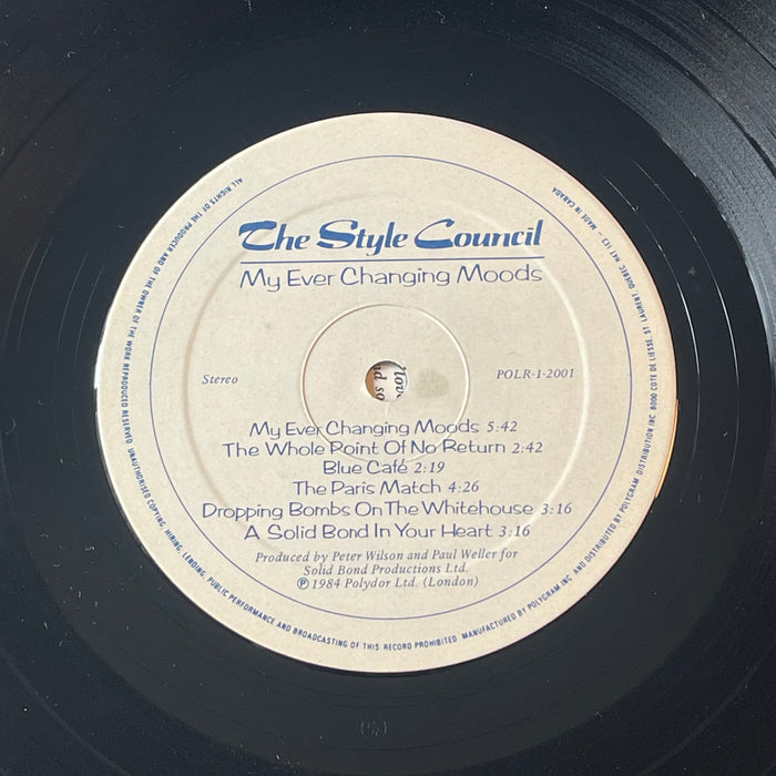 The Style Council - My Ever Changing Moods (Vinyl LP)