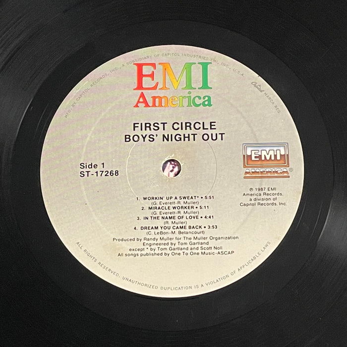 First Circle - Boys' Night Out (Vinyl LP)