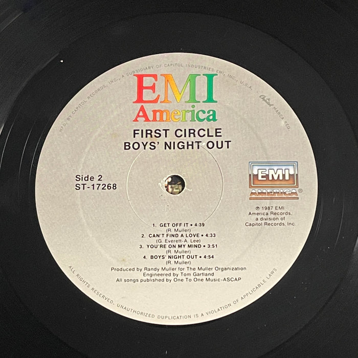 First Circle - Boys' Night Out (Vinyl LP)