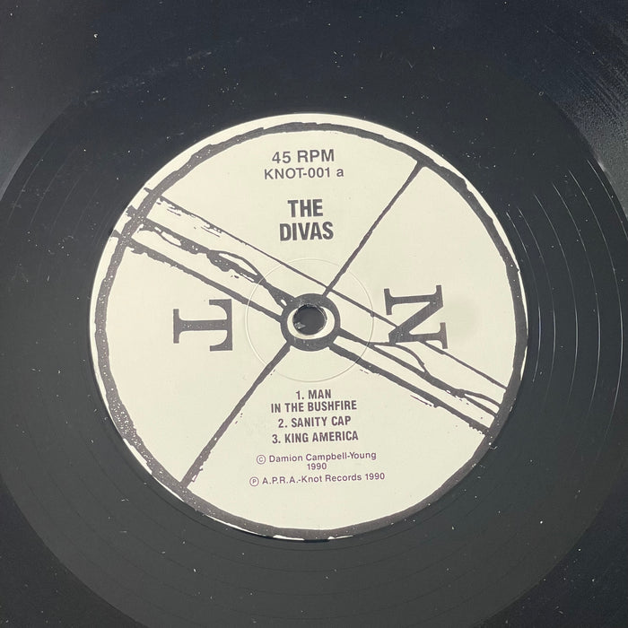 The Divas - Man In A Bushfire (12" Single)