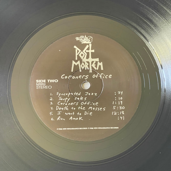 Post Mortem - Coroners Office (Vinyl LP)