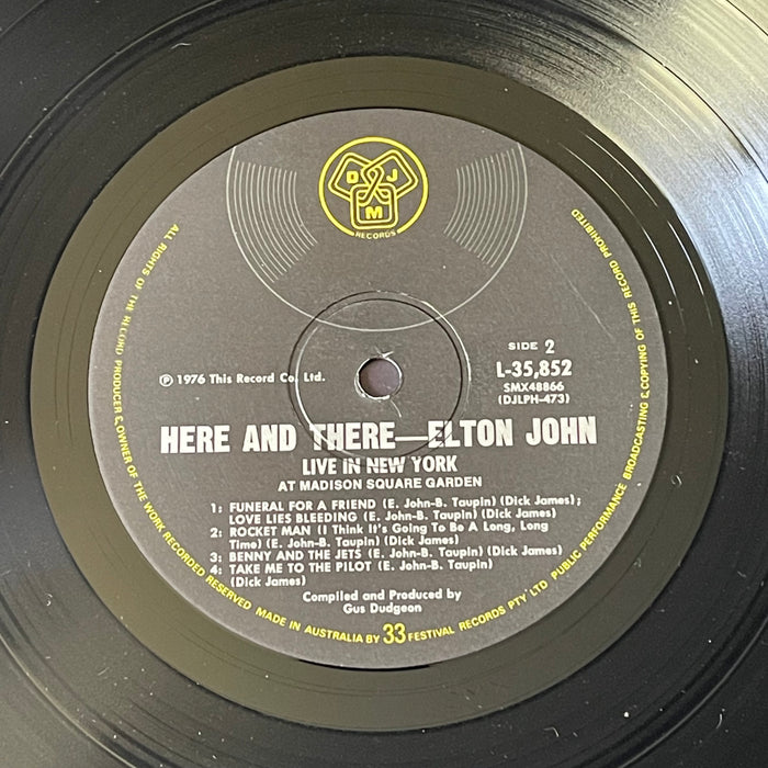 Elton John - Here And There (Vinyl LP)