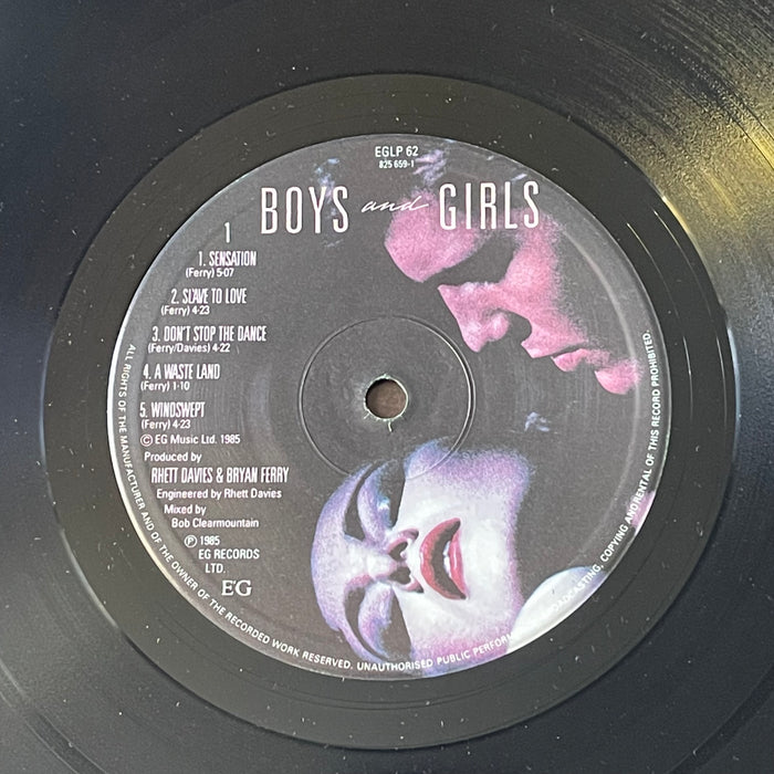 Bryan Ferry - Boys And Girls (Vinyl LP)