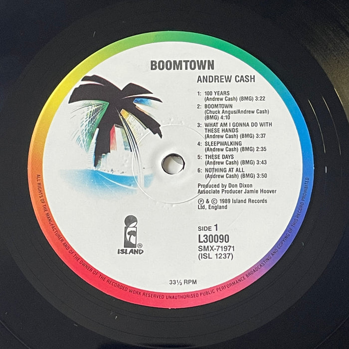 Andrew Cash - Boomtown (Vinyl LP)