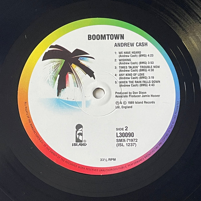 Andrew Cash - Boomtown (Vinyl LP)