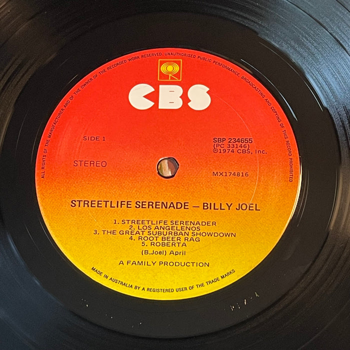 Billy Joel - Streetlife Serenade (Vinyl LP)