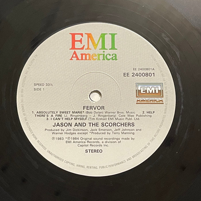 Jason And The Scorchers - Fervor (Vinyl LP)