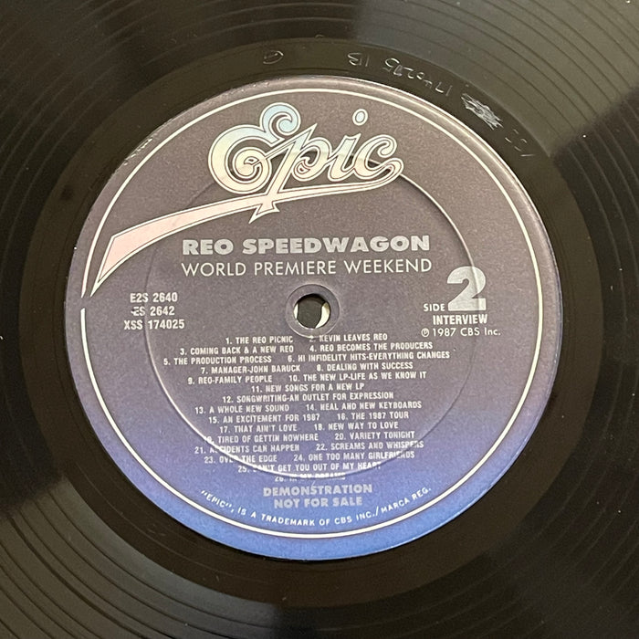 REO Speedwagon - Life As We Know It - World Premiere Weekend (Vinyl 2LP)[Gatefold]