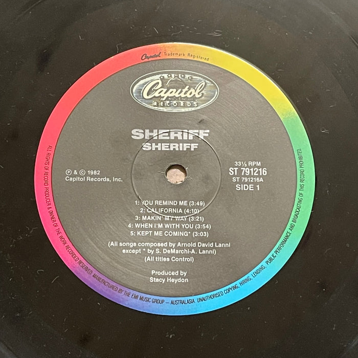 Sheriff - Sheriff (Vinyl LP)