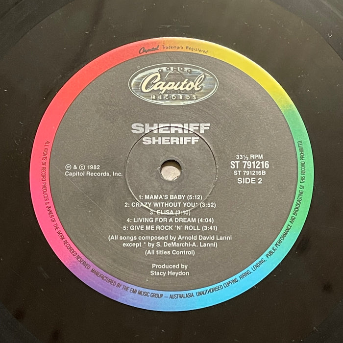 Sheriff - Sheriff (Vinyl LP)