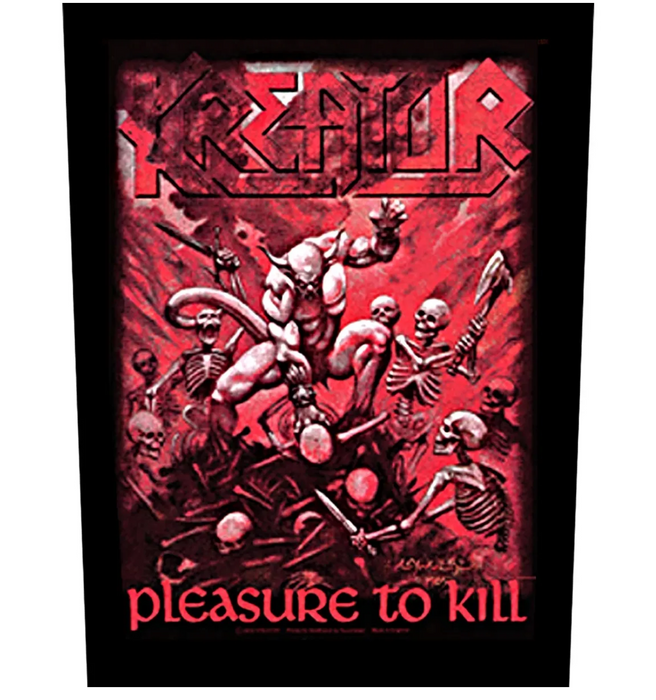 Kreator - Pleasure To Kill (Back Patch)