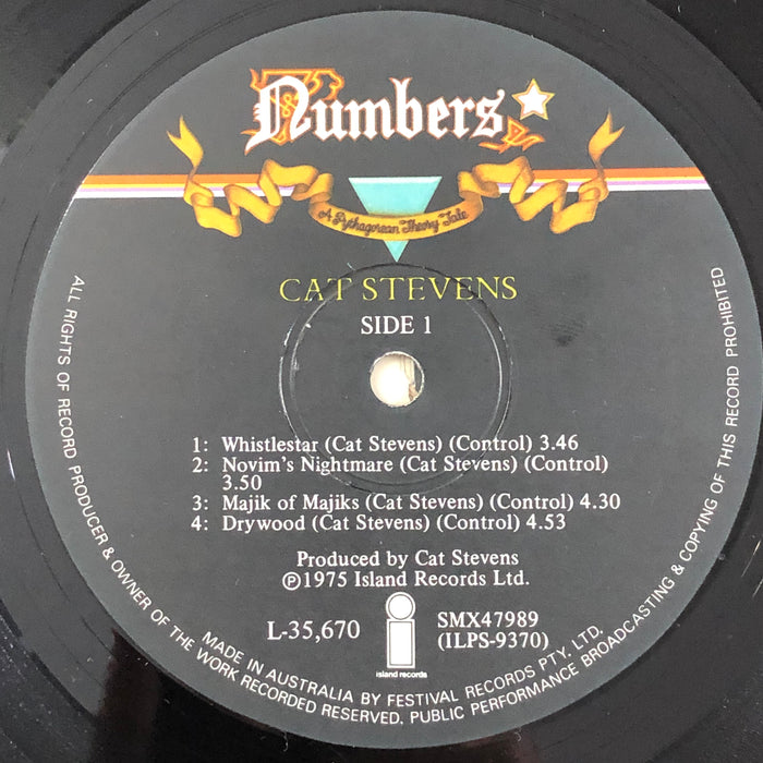 Cat Stevens - Numbers (Vinyl LP)
