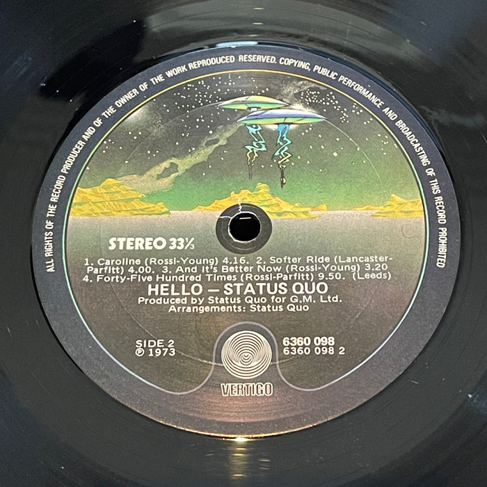Status Quo - Hello! (Vinyl LP)